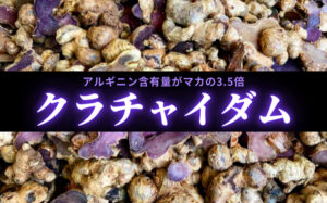 クラチャイダムの効果とは?アルギニン含有量がマカの3.5倍もある