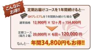 GHプレミアム定期プラン画像